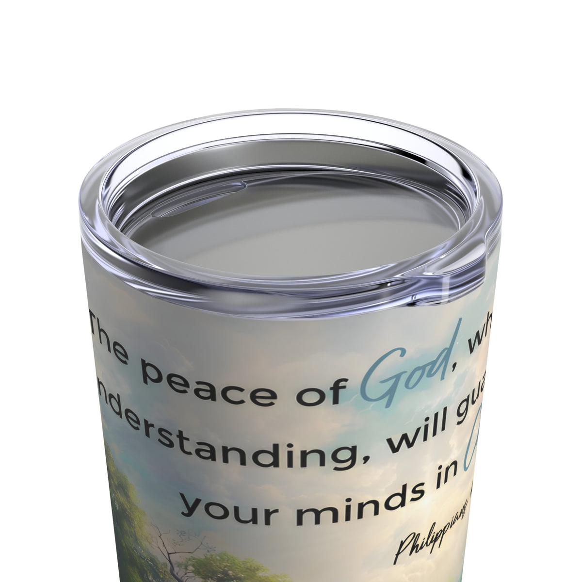 The Peace of God Stainless Steel Tumbler