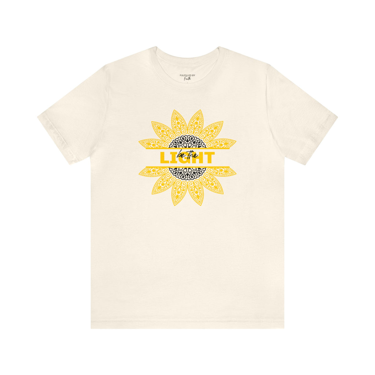 Be The Light Mandala - Christian T-Shirt