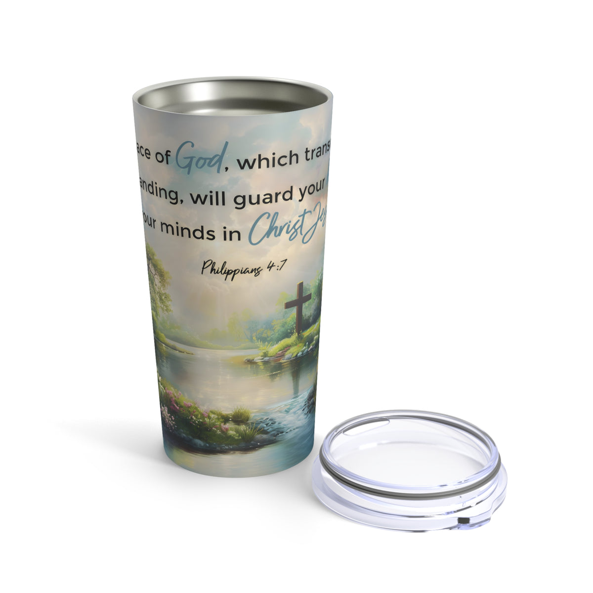 The Peace of God Stainless Steel Tumbler