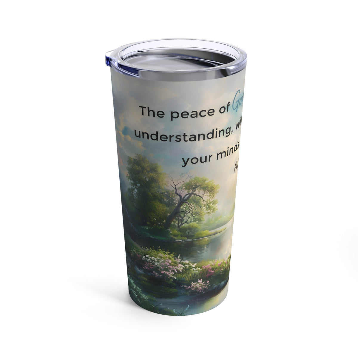 The Peace of God Stainless Steel Tumbler