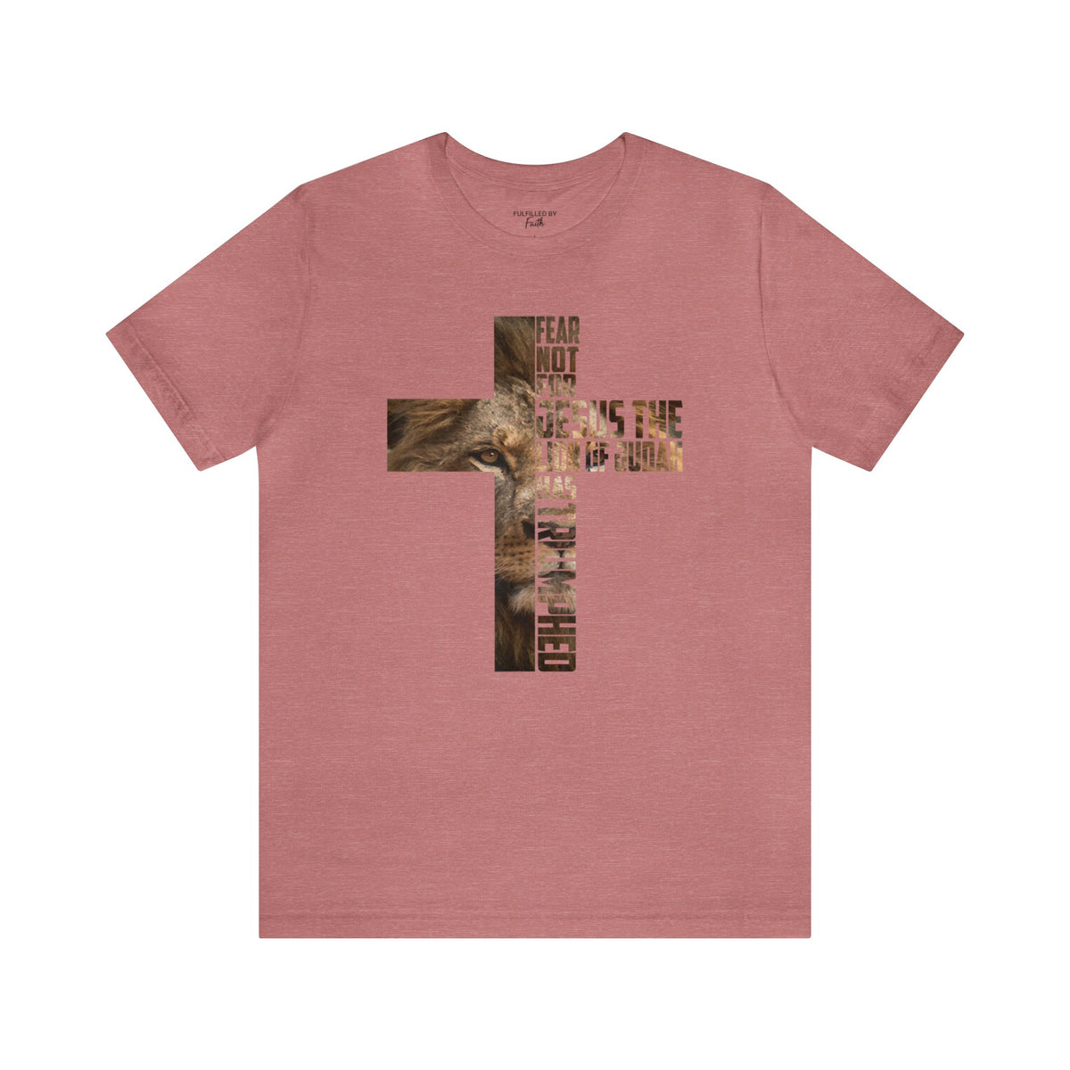 Fear Not, Jesus The Lion Of Judah Christian T-Shirt