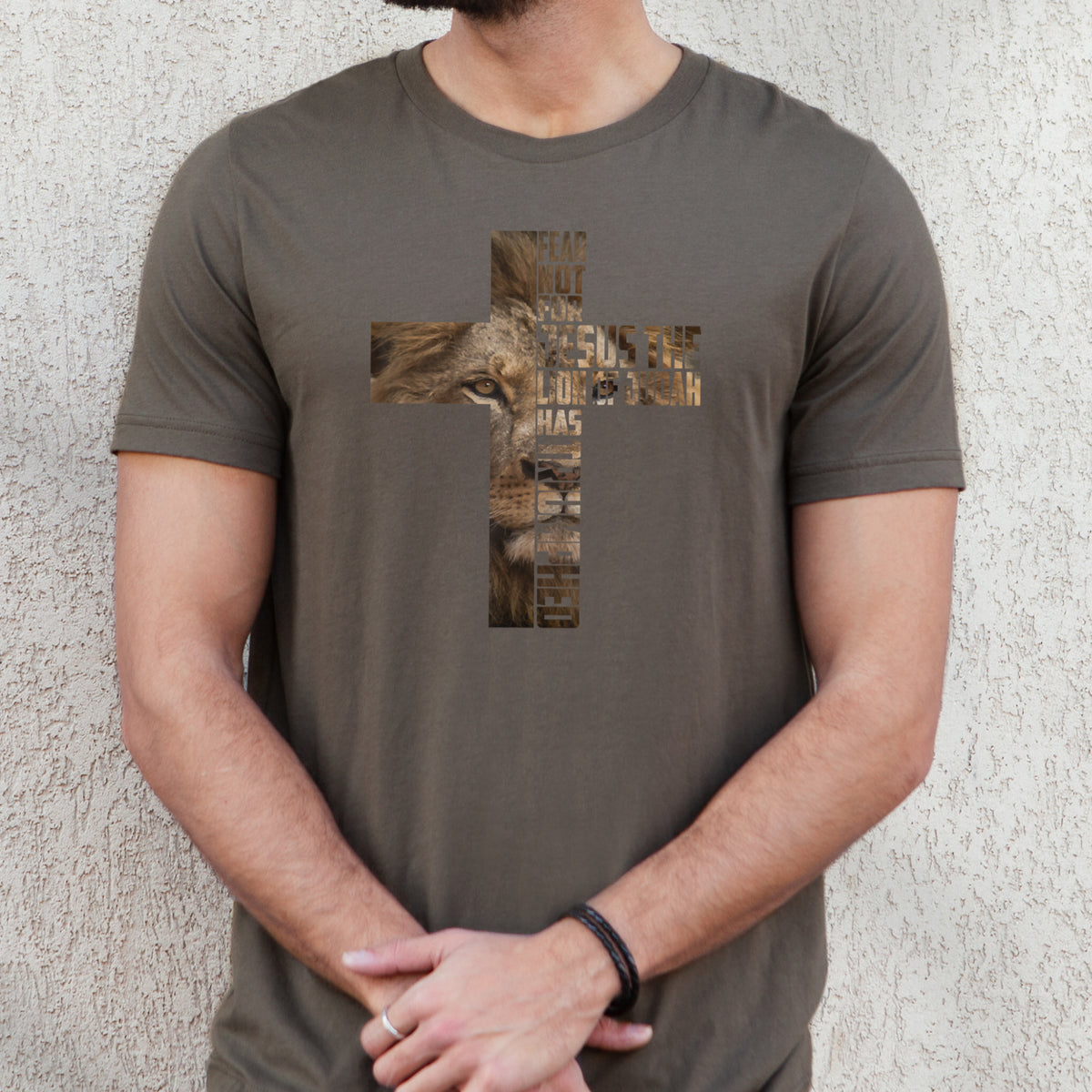 Fear Not, Jesus The Lion Of Judah Christian T-Shirt