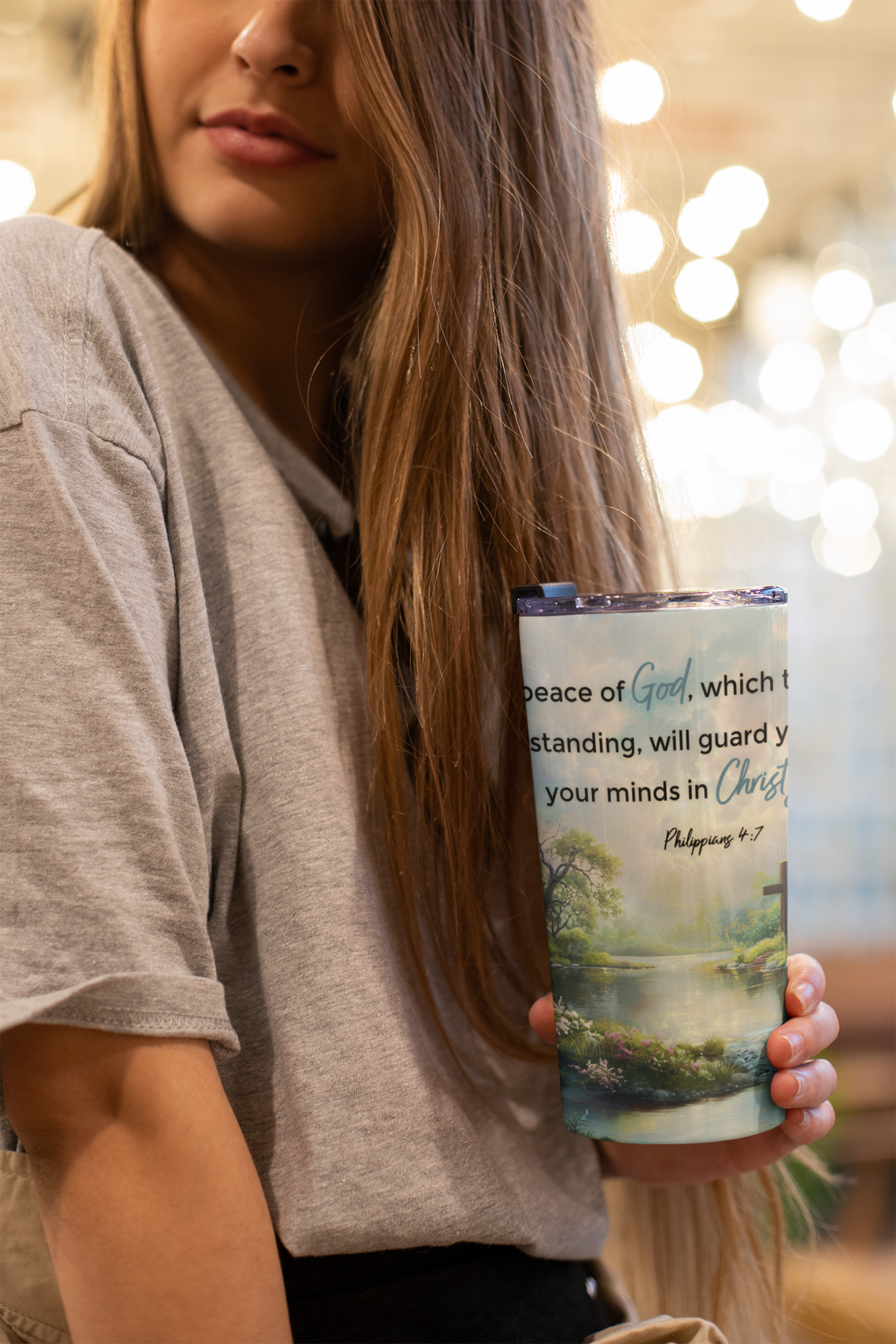 The Peace of God Stainless Steel Tumbler